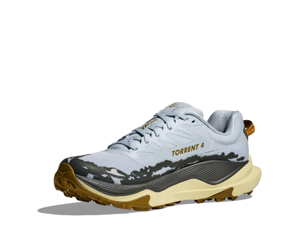Hoka Torrent 4 Erkek Gri Koşu Ayyakkabısı 1155115-MPH - Görsel 4