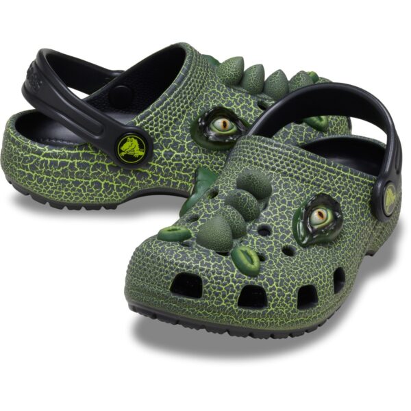 Crocs Classic IAM Scary Dino Clog T Siyah Çocuk Terlik 211372-001 - Görsel 3