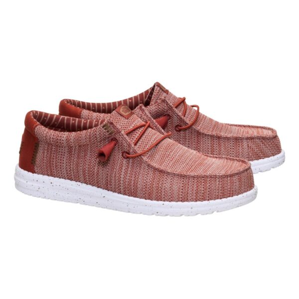 Hey Dude Wally Stretch Sox Burnt Red Multi Erkek Günlük Ayakkabı 41898-7BI - Görsel 3