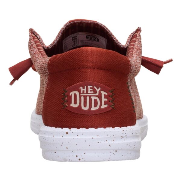 Hey Dude Wally Stretch Sox Burnt Red Multi Erkek Günlük Ayakkabı 41898-7BI - Görsel 6