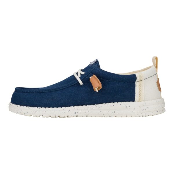 Hey Dude Wally Craft Linen Navy Blazer Multi Erkek Günlük Ayakkabı 43086-4UX - Görsel 2
