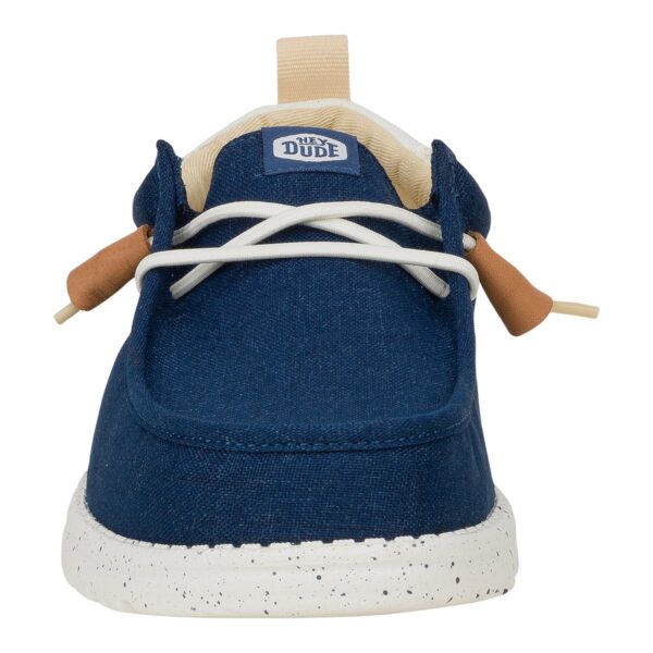 Hey Dude Wally Craft Linen Navy Blazer Multi Erkek Günlük Ayakkabı 43086-4UX - Görsel 6