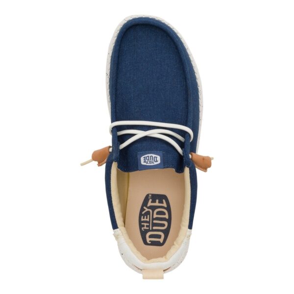 Hey Dude Wally Craft Linen Navy Blazer Multi Erkek Günlük Ayakkabı 43086-4UX - Görsel 7