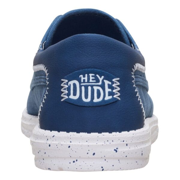 Hey Dude Wally Cru Stretch Canvas Ensign Blue Multi Erkek Loafer 45141-4ZL - Görsel 5