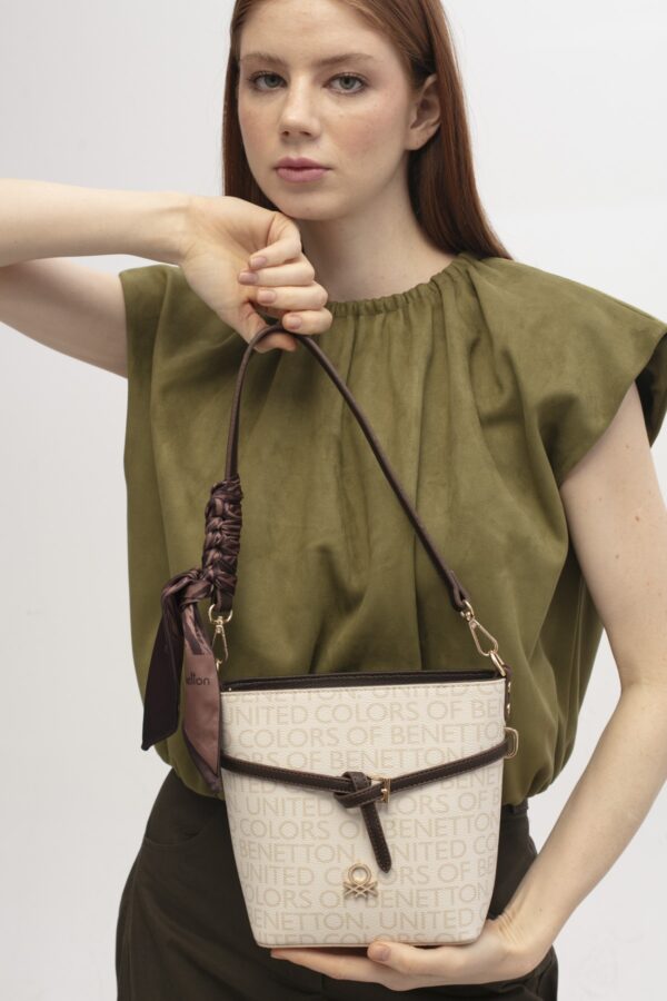 Unıted Colours Of Benetton Kadın Omuz Kol Çantası BNT-1764 - Görsel 6