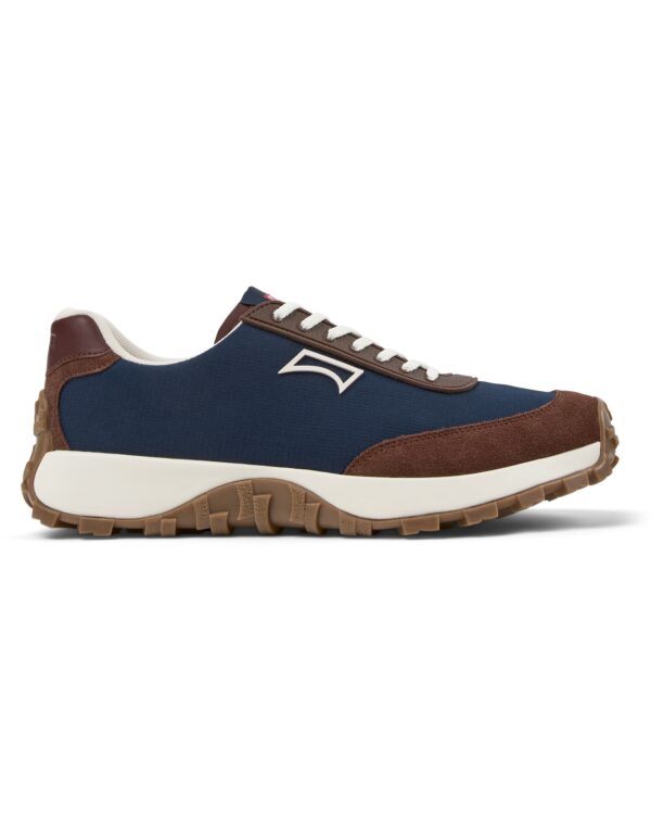 Camper Drift Traıl Erkek Mavi Tekstil Nubuck Spor Ayakkabı K100864-051 - Görsel 3