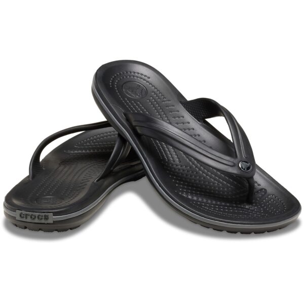 Crocs Crocband Flip Unisex Siyah Parmak Arası Terlik 11033-0DD - Görsel 4
