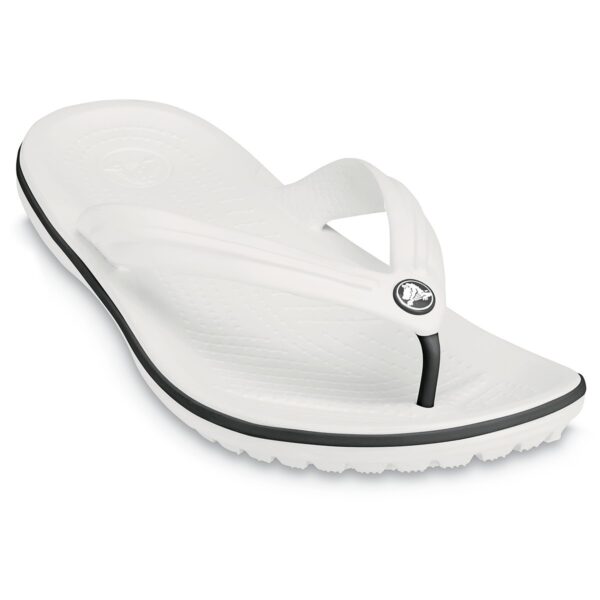 Crocs Crocband Flip Unisex Beyaz Parmak Arası Terlik 11033-100 - Görsel 6