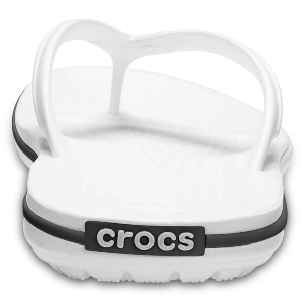 Crocs Crocband Flip Unisex Beyaz Parmak Arası Terlik 11033-100 - Görsel 7