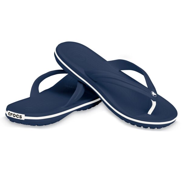 Crocs Crocband Flip Unisex Lacivert Parmak Arası Terlik 11033-410 - Görsel 3
