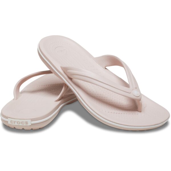 Crocs Crocband Flip Unisex Pudra Parmak Arası Terlik 11033-6UR - Görsel 4