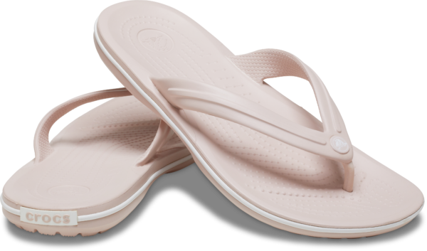 Crocs Crocband Flip Unisex Pudra Parmak Arası Terlik 11033-6UR - Görsel 5