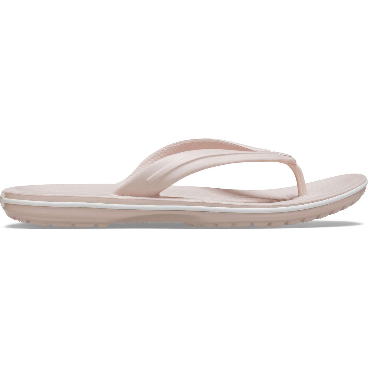 11033-6ur-colorphotos-11033-6ur-0078.jpg Crocs Crocband Flip Unisex Pudra Parmak Arası Terlik 11033-6UR - Görsel 1