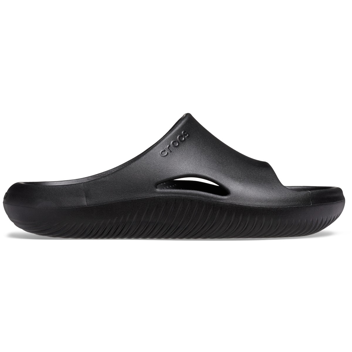 208392-001-colorphotos-208392-001-0001.jpg Crocs Mellow Slide Unisex Siyah Spor Terlik 208392-001 - Görsel 1