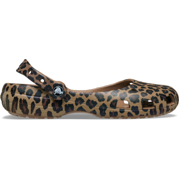 Crocs Classic Animal Ballet Kadın Leopar Babet 212478-2LD