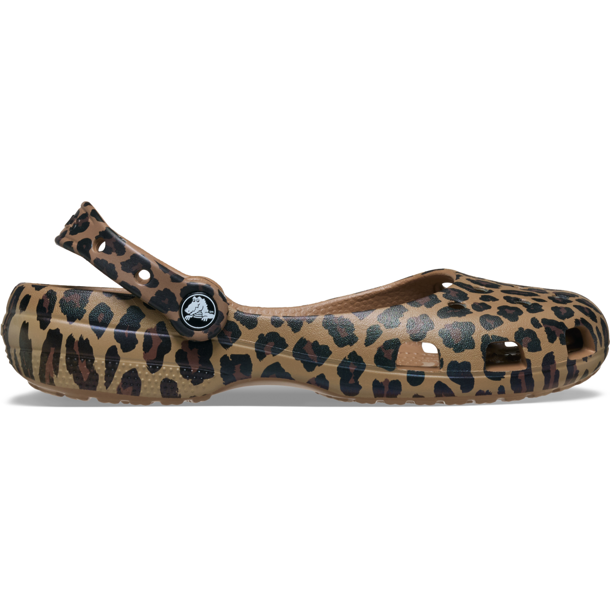 212478-2ld-colorphotos-212478-2ld-0212-png.png Crocs Classic Animal Ballet Kadın Leopar Babet 212478-2LD - Görsel 1