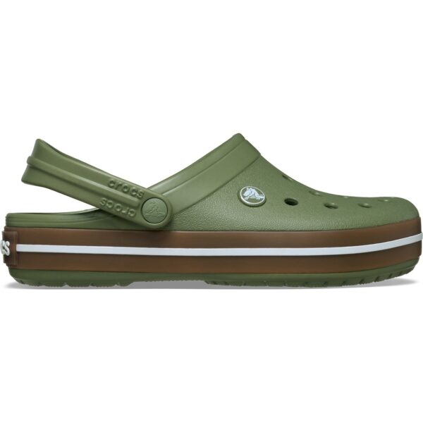 Crocs Crocband Gum Clog Cargo Haki Unisex 212756-3BX - Görsel 3