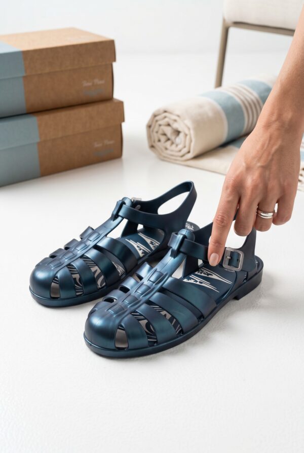 Toni Pons Cuba Fısherman Sandals Kadın Lacivert Sandalet 1TONW2025175 - Görsel 2