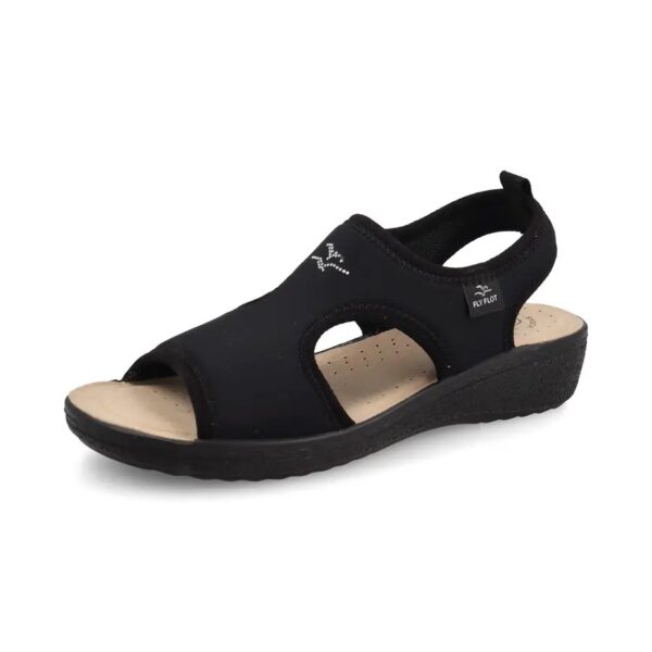 Fly Flot 55 E71 LA Sandal FRESH 2003-Black 1FYTW2025023 - Görsel 2