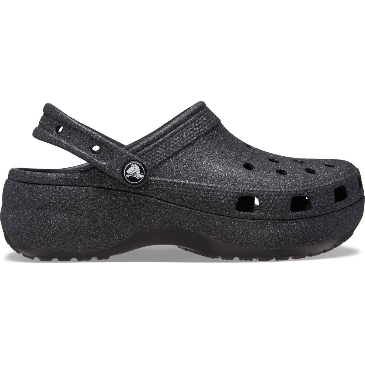 207241-001-colorphotos-207241-001-0001.jpg Crocs Classic Platform Glitter ClogW Siyah Kadın Spor Terlik 207241-001 - Görsel 1