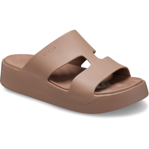 Crocs Getaway Platform H-Strap Kadın Kahverengi Terlik 209409-2Q9 - Görsel 7