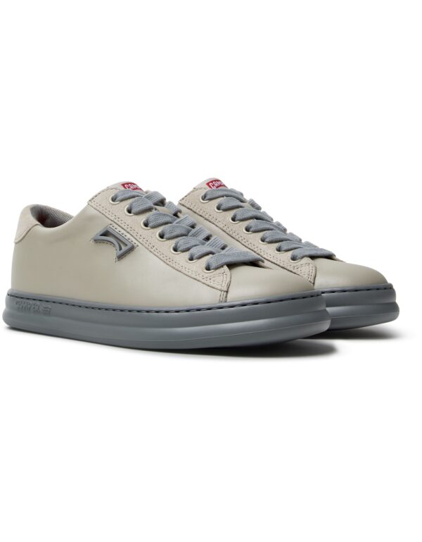 Camper Runner Four Kadın Bej Gri Spor Ayakkabı Sneaker K201855-015 - Görsel 3