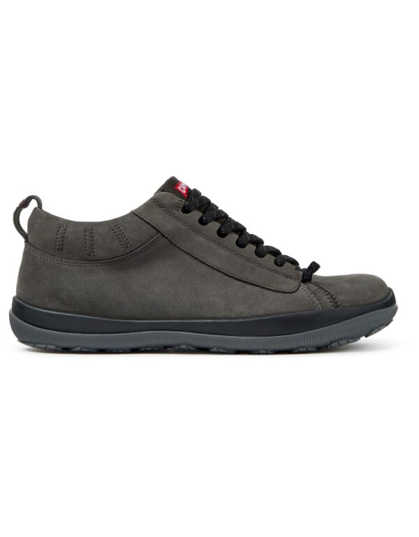 Camper Peu Pista GM Erkek Gri Nubuck Su Geçirmez Ayakkabı K300285-049 - Görsel 4