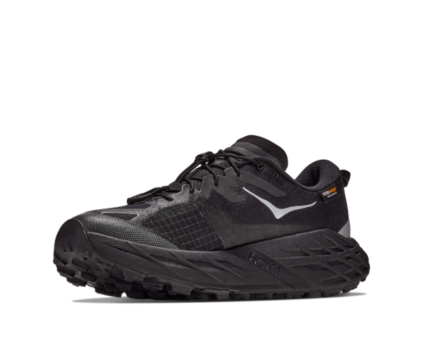 Hoka Speedgoat 7 GTX Traıl Run Erkek Siyah Su Geçirmez Koşu Ayakkabısı 1176674-BBNB - Görsel 4