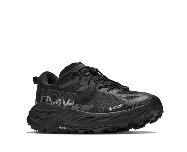 Hoka Speedgoat 7 GTX Traıl Run Erkek Siyah Su Geçirmez Koşu Ayakkabısı 1176674-BBNB - Görsel 7