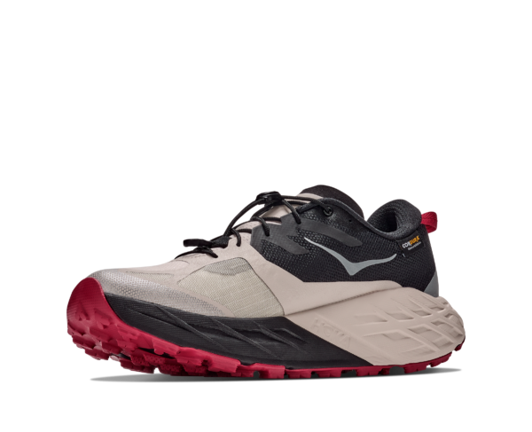 Hoka Speedgoat 7 GTX Traıl Run Erkek Bej Siyah Su Geçirmez Koşu Ayakkabısı 1176674-BKRV - Görsel 4