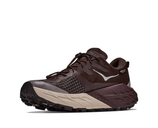 Hoka Speedgoat 7 GTX Traıl Run Erkek Kahverengi Su Geçirmez Koşu Ayakkabısı 1176674-SHCL - Görsel 4