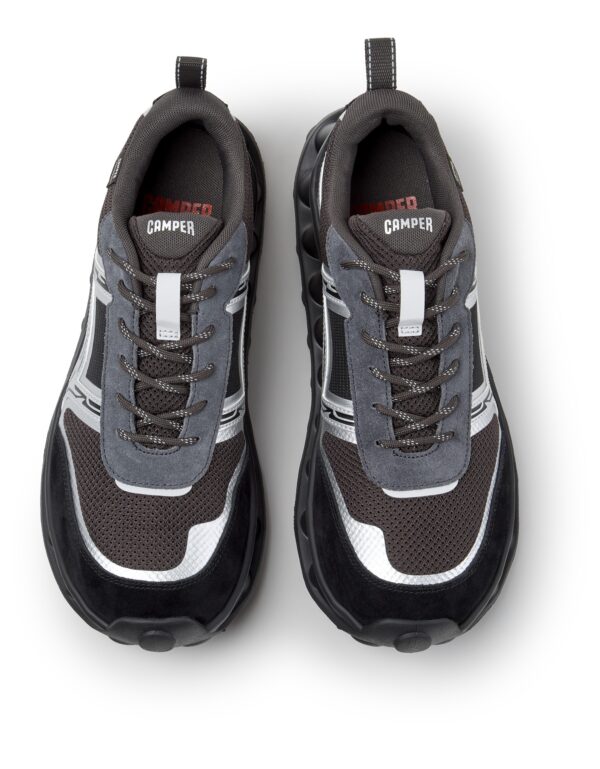 Camper Pelotissima Siyah Gri Erkek Spor Ayakkabı Sneaker K101134-003 - Görsel 2