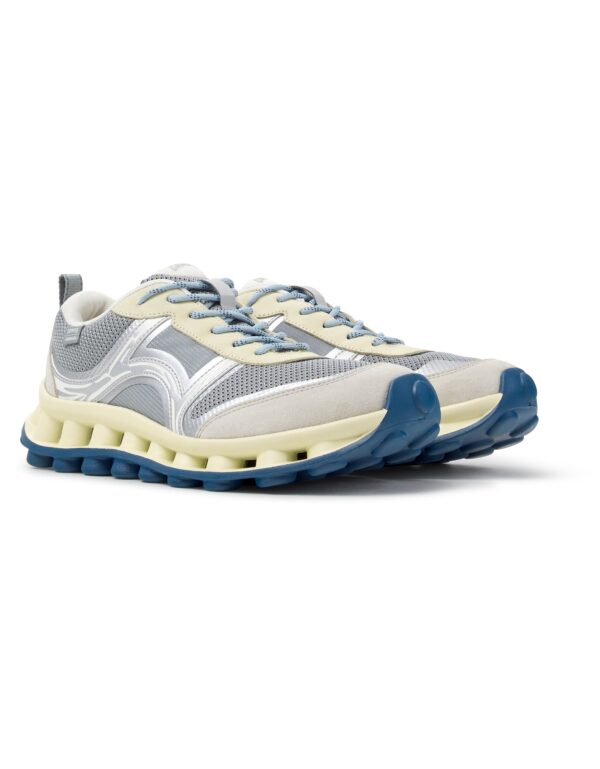 Camper Pelotissima Gri Bej  Kadın  Spor Ayakkabı Sneaker K201981-001 - Görsel 3
