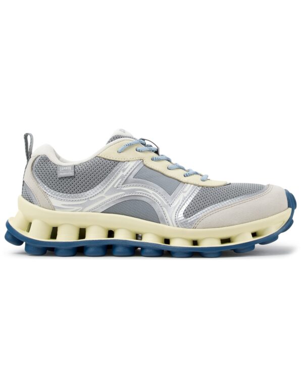 Camper Pelotissima Gri Bej  Kadın  Spor Ayakkabı Sneaker K201981-001 - Görsel 4